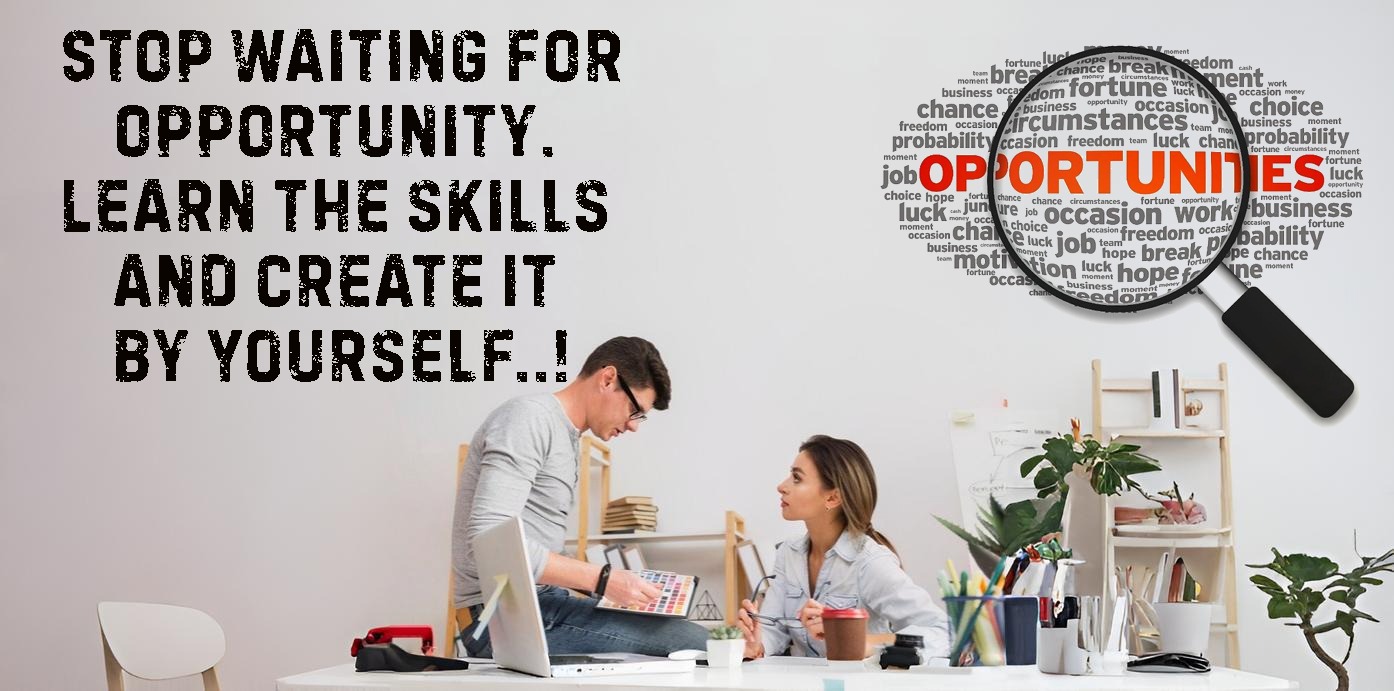 Corporate training on leadership skills and professional development with motivational message